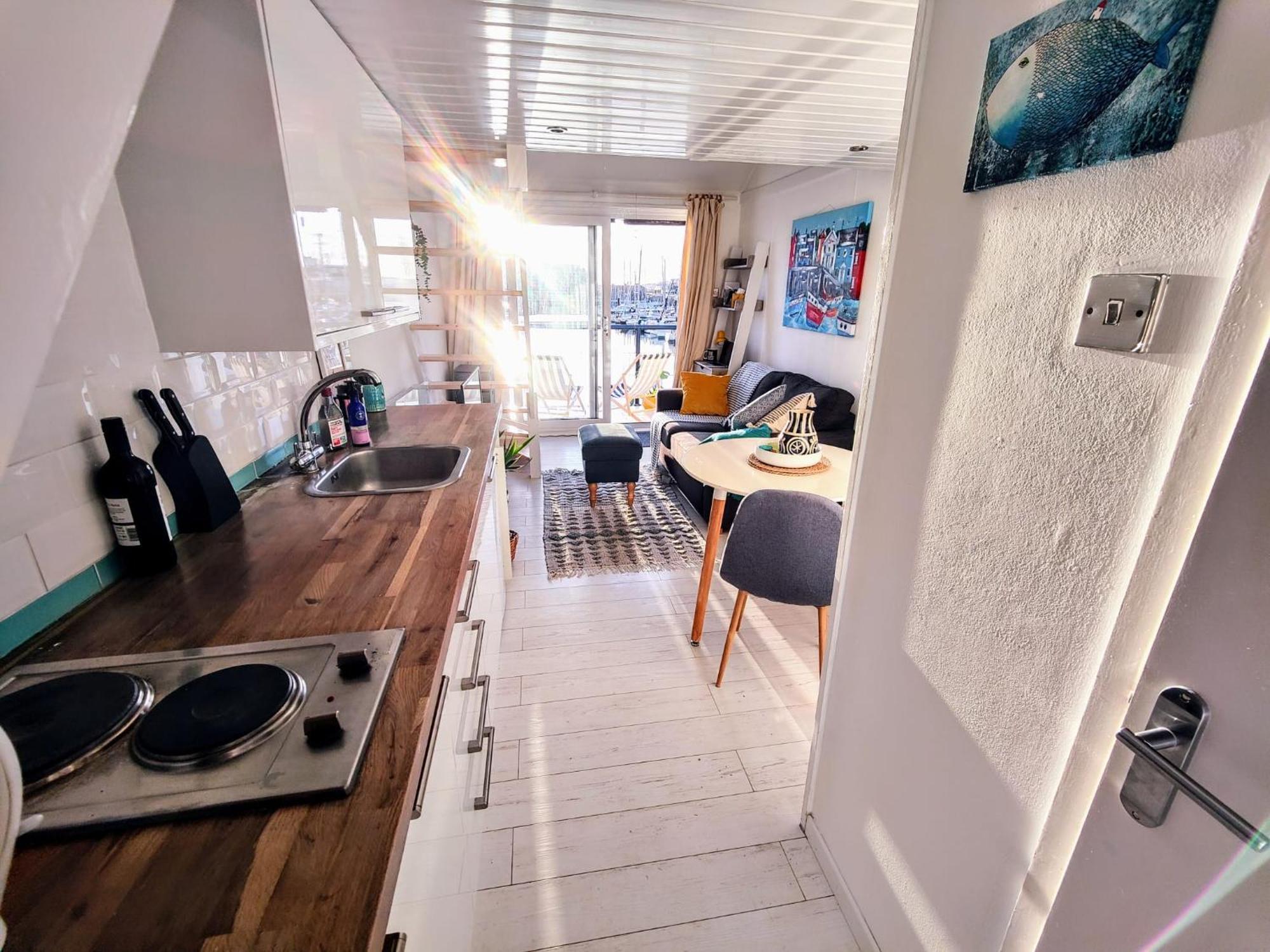 Tiny Float Home Hove Buitenkant foto