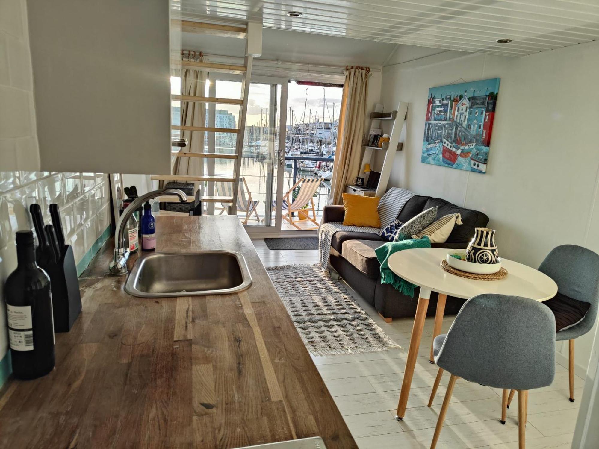 Tiny Float Home Hove Buitenkant foto